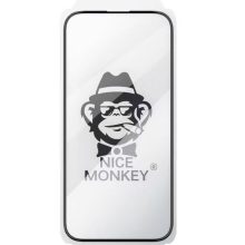 گلس محافظ صفحه نمایش گوشی آیفون  16MAX مدل MONKEY NICE GLASS