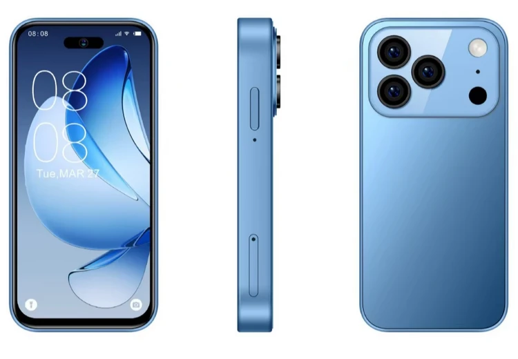 گوشی طرح آیفون 17 مینی مدل  17ProMax Mini 4inch